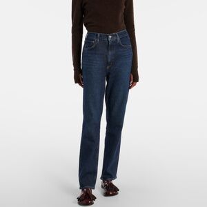 Agolde high rise stove pipe jeans